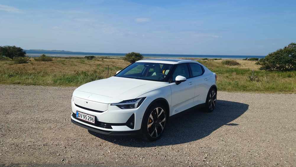 Polestar 2 ved Ordrup Strand