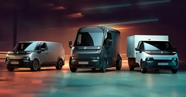 Renault præsenterer tre nye varevogne på el
