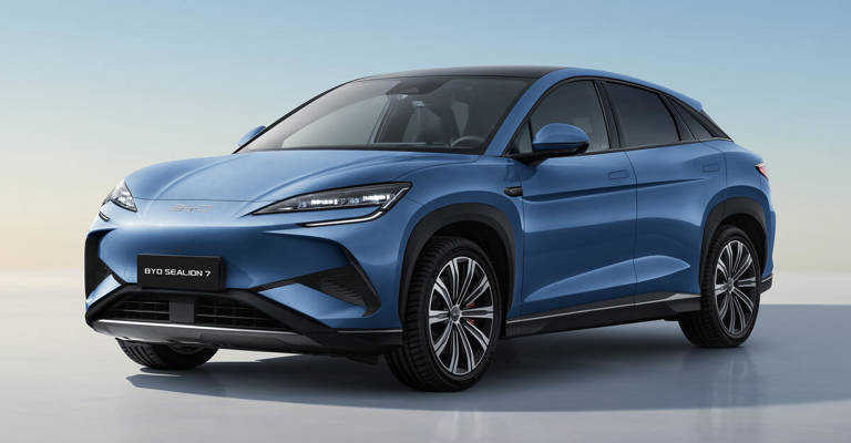 BYD SEALION 7 - Ny elbil fra BYD