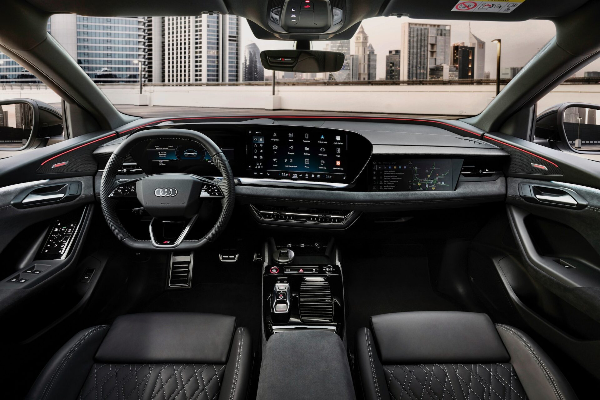 Audi Q6 E-tron sportback interior