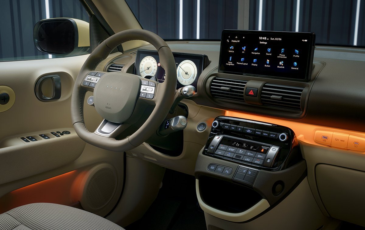 Hyundai inster interior