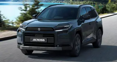 Ny Suzuki Across 2026 | Toyota RAV4 Plug-in Hybrid med Suzuki-design |