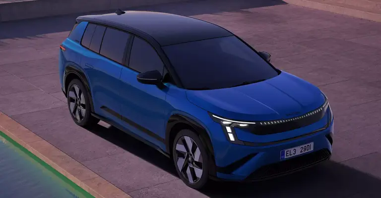 Škoda Peaq afsløret: Stor elektrisk SUV med syv sæder og 628 km rækkevidde